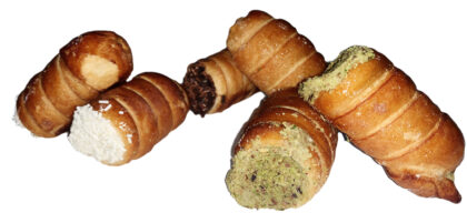 Cannoncini misti crema