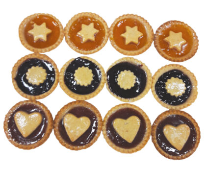 Crostatine vegane miste